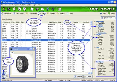 Tire-Power-Software-Search-Inventory