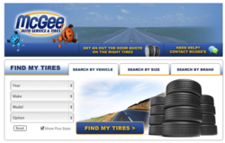 facebook tire shopping app